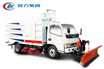 多功能扫路车带雪铲